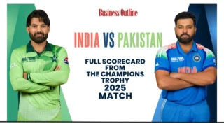 India vs Pakistan Full Scorecard from the Champions Trophy 2025 Match copy