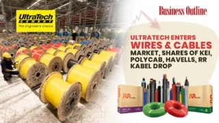 UltraTech Enters Wires Cables Market Shares of KEI Polycab Havells RR Kabel Drop copy