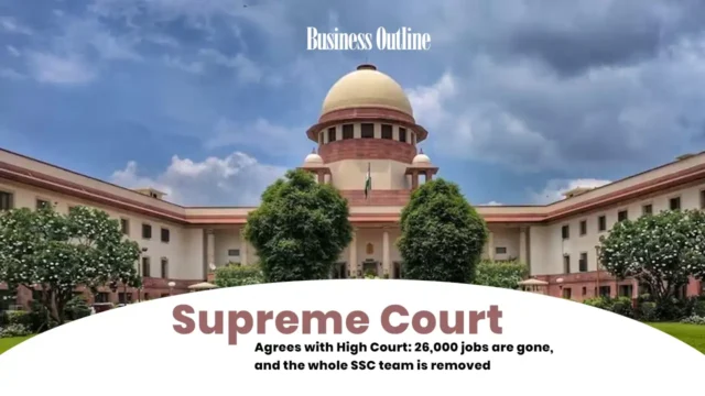 Supreme Court agrees with High Court 26000 jobs are gone and the whole SSC team is removed copy