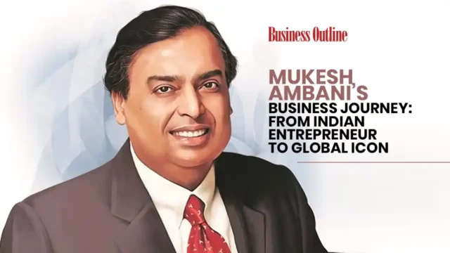 Mukesh Ambanis Business Journey From Indian Entrepreneur to Global Icon copy
