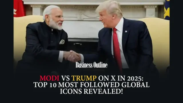 Modi vs Trump on X in 2025 Top 10 Most Followed Global Icons Revealed copy