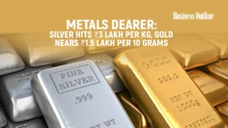 Metals Dearer Silver Hits ₹3 Lakh per Kg Gold Nears ₹1